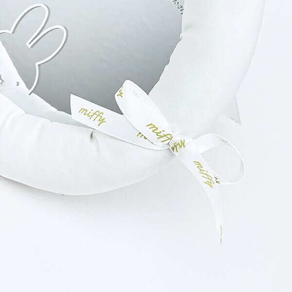 ミッフィー クッションフレームミラー ホワイト miffy