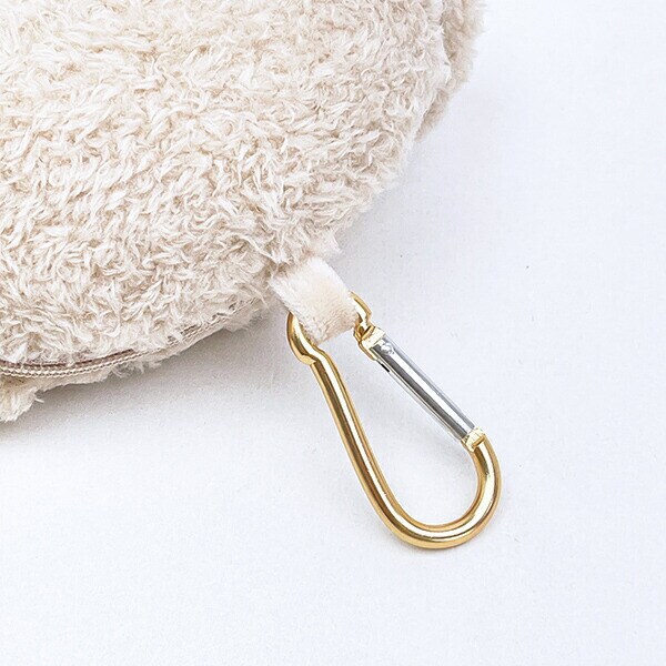 いしょわちゃん カラビナ付きぬいぐるみファスナーマスコットキーホルダー San-x サンエックス