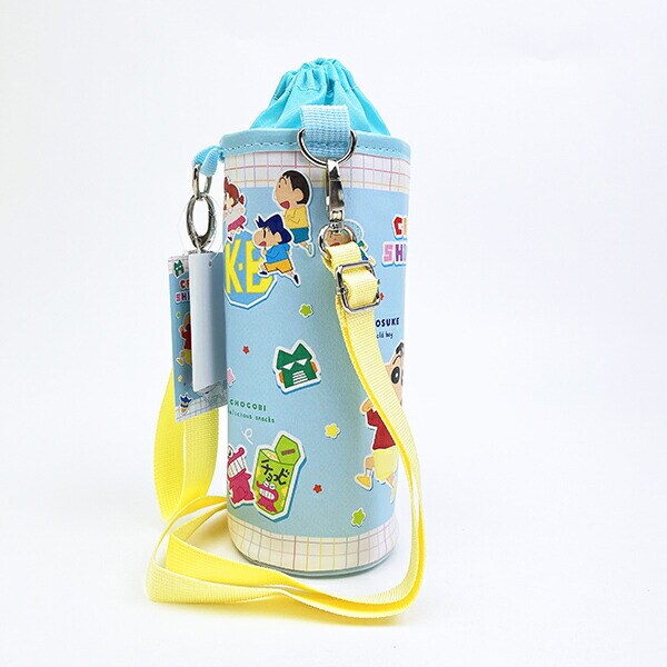 クレヨンしんちゃん ステッカー ボトルカバーL ランチ用品