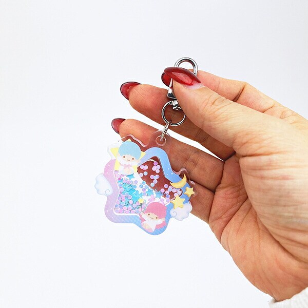 サンリオ リトルツインスターズ キキララ スターシェイカーキーホルダー Sanrio