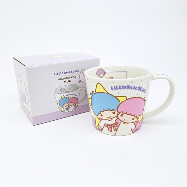 サンリオ リトルツインスターズ キキララ メジャーマグ コップ Sanrio
