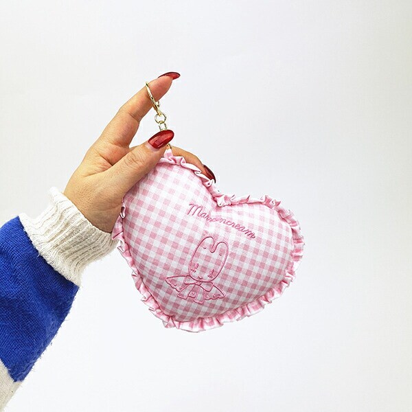 サンリオ マロンクリーム サンリオキャラクターズ ハートクッションポーチ Sanrio