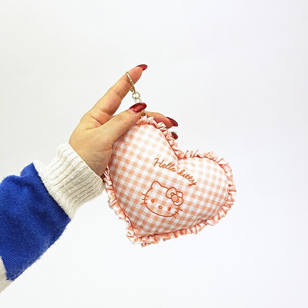 サンリオ ハローキティ サンリオキャラクターズ ハートクッションポーチ Sanrio