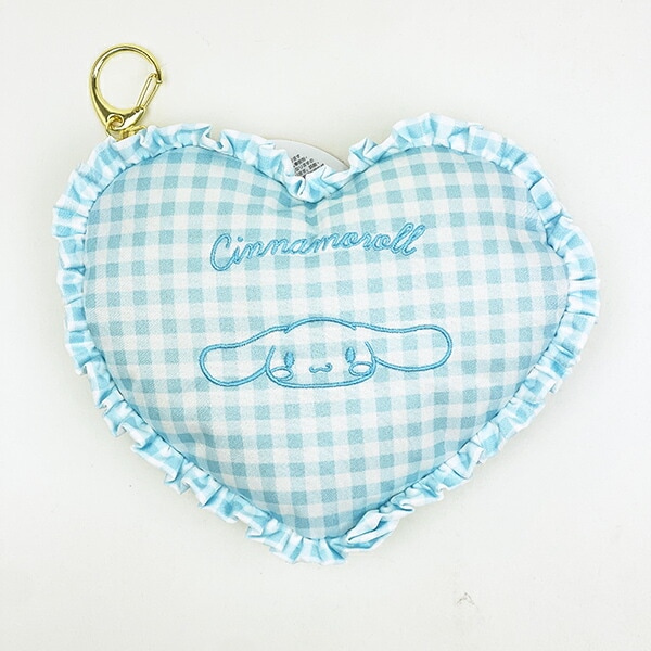 サンリオ シナモロール サンリオキャラクターズ ハートクッションポーチ シナモン Sanrio