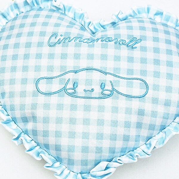 サンリオ シナモロール サンリオキャラクターズ ハートクッションポーチ シナモン Sanrio