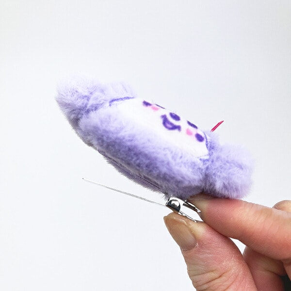 しなこ×モンチッチ マスコットヘアクリップ(右用)