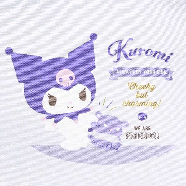 サンリオ クロミ バッジロゴ 保冷帆布ランチバッグ SANRIO