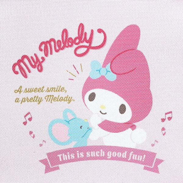 サンリオ マイメロディ バッジロゴ 保冷帆布ランチバッグ SANRIO