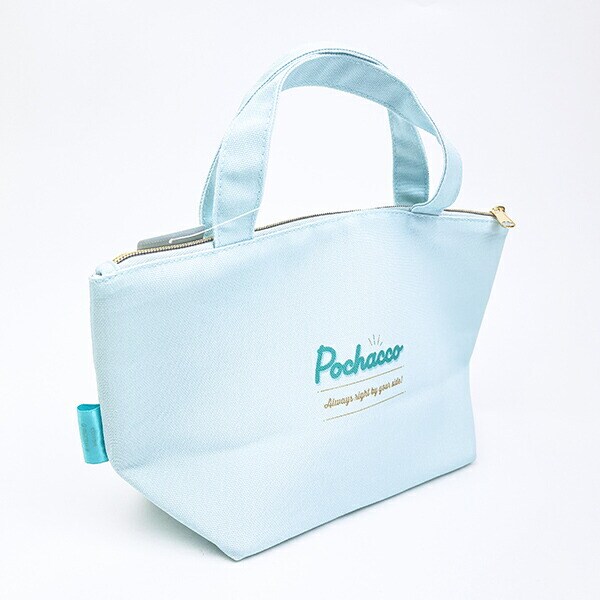 サンリオ ポチャッコ バッジロゴ 保冷帆布ランチバッグ SANRIO