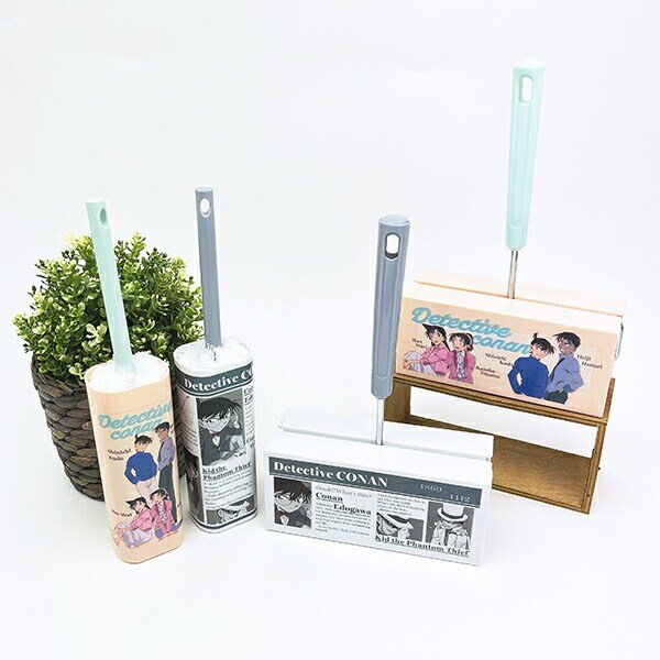 名探偵コナン スリムハンディモップ(ケース付き) Newspaper 掃除用品