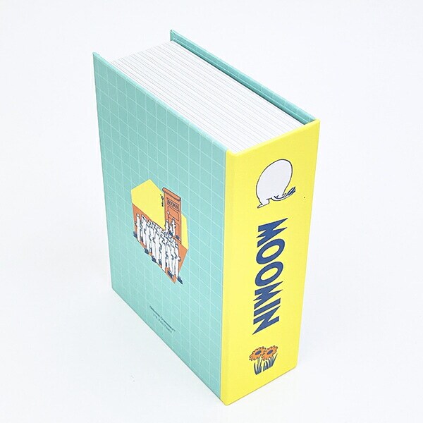 ムーミン ブック型ボックス color of funny ショートワイド MOOMIN