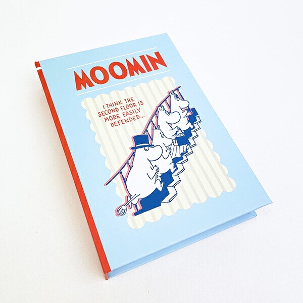ムーミン ブック型ボックス color of funny  ロングスリム MOOMIN