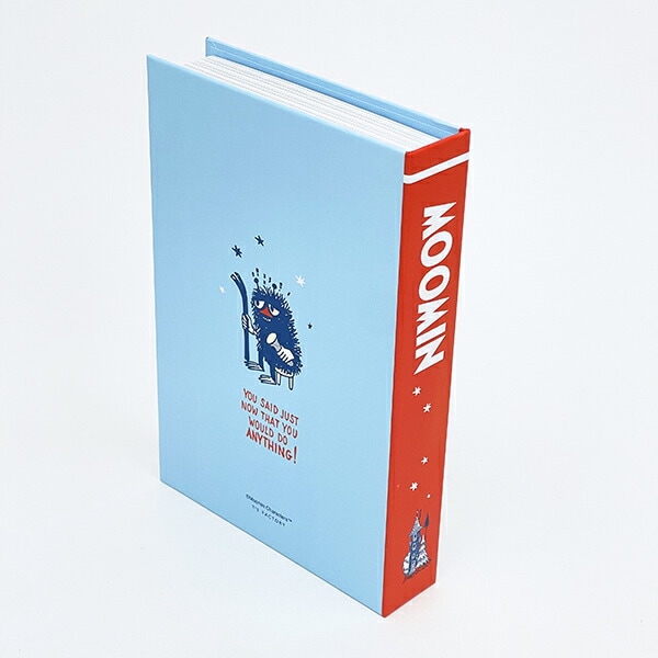 ムーミン ブック型ボックス color of funny  ロングスリム MOOMIN