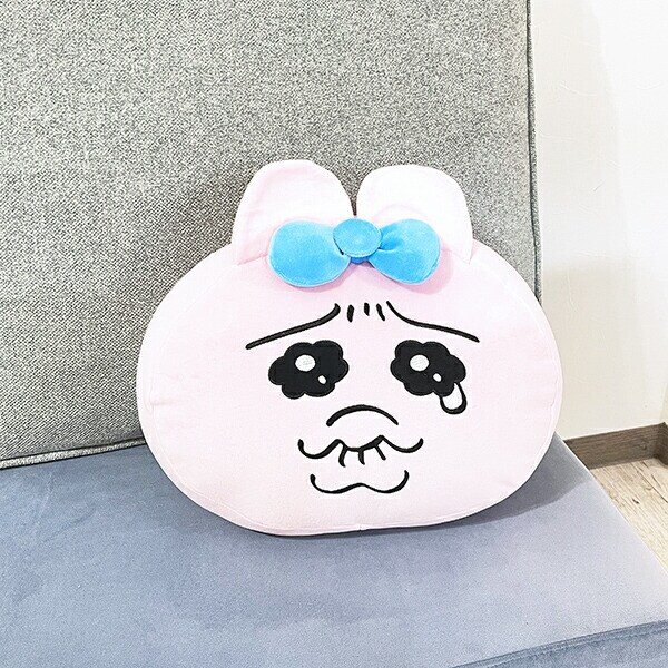 おぱんちゅうさぎ なみだ もっちりフェイスクッション