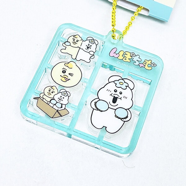 んぽちゃむ プラスチックモデル風キーホルダー ミント