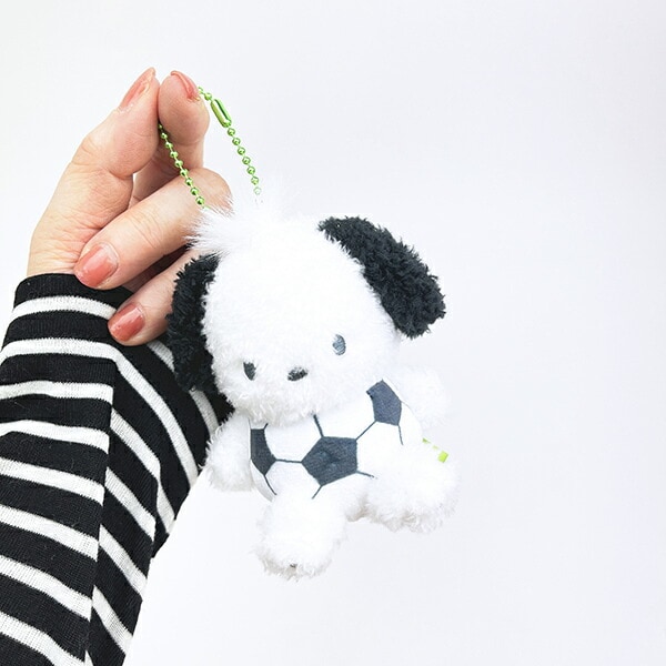 サンリオ ポチャッコ ぬいぐるみマスコット サッカー Sanrio