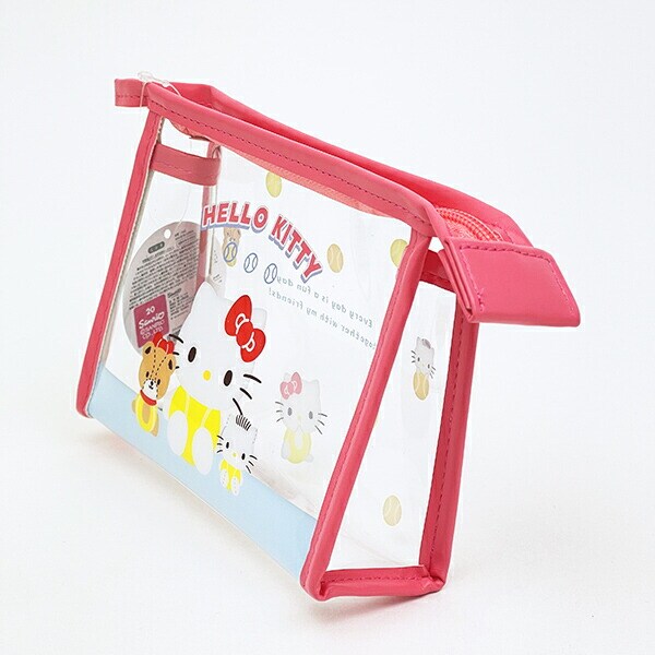 サンリオ ハローキティ フチイロポーチ (テニス) Sanrio