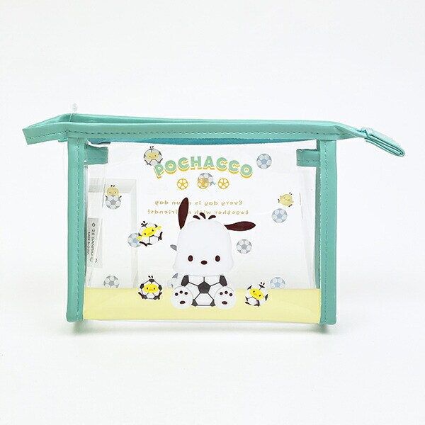 サンリオ ポチャッコ フチイロポーチ (サッカー) Sanrio