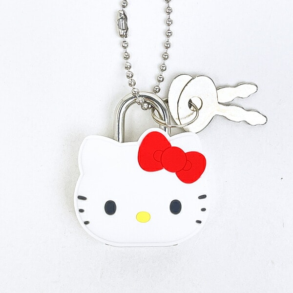 サンリオ ハローキティ 南京錠キーホルダー Sanrio