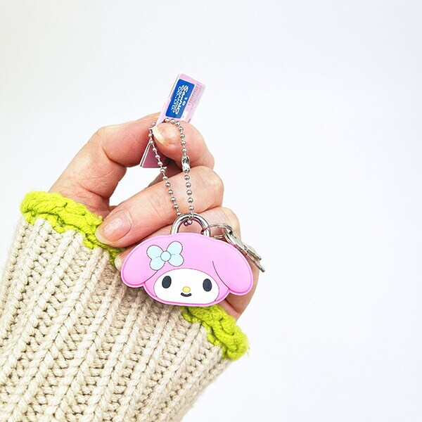サンリオ マイメロディ 南京錠キーホルダー Sanrio