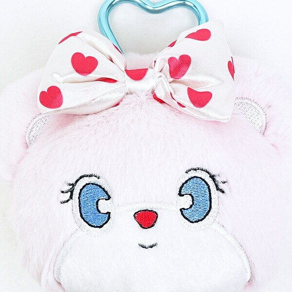 MOMOREI(モモレイ) Pinco カラビナ付きぬいぐるみファスナーマスコット