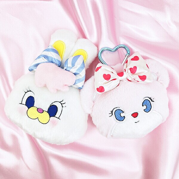 MOMOREI(モモレイ) Pinco カラビナ付きぬいぐるみファスナーマスコット