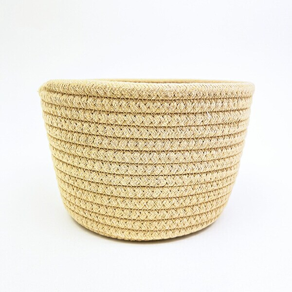 リラックマ ロープバスケット(S) 小物入れ