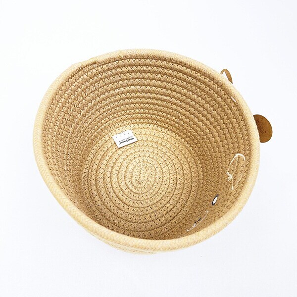 リラックマ ロープバスケット(S) 小物入れ