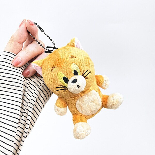 トムとジェリ― 3匹の子猫(ブラウン) ぬいぐるみマスコット トムジェリ