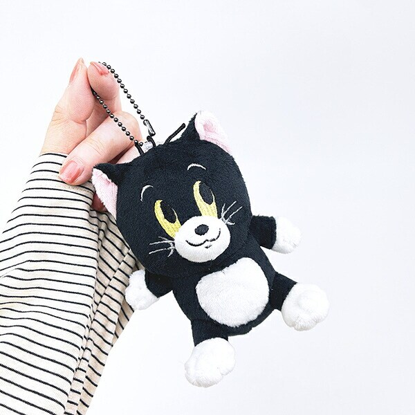 トムとジェリ― 3匹の子猫(ブラック) ぬいぐるみマスコット トムジェリ