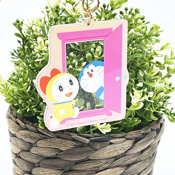 ドラえもん (ドラえもん＆ドラミちゃん) どこでもアクリルキーホルダー