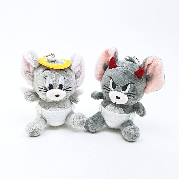 トムとジェリ― 天使タフィー ぬいぐるみマスコット トムジェリ