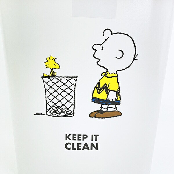 スヌーピー ストックスストッパー付きダストボックス (KEEPIT) SNOOPY