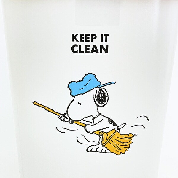 スヌーピー ストックスストッパー付きダストボックス (KEEPIT) SNOOPY
