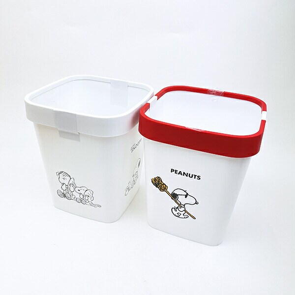 スヌーピー ストックスストッパー付きダストボックス (KEEPIT) SNOOPY