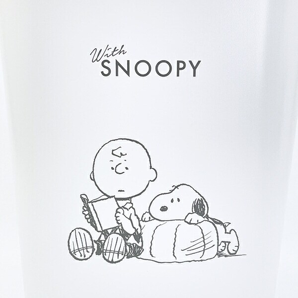 スヌーピー ストックスストッパー付きダストボックス (with) SNOOPY