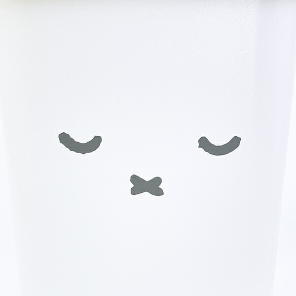 ミッフィー miffy フェイス ストックスストッパー付きダストボックス