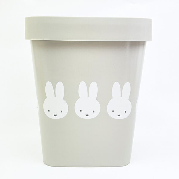 ミッフィー miffy いろんなかお ストックスストッパー付きダストボックス