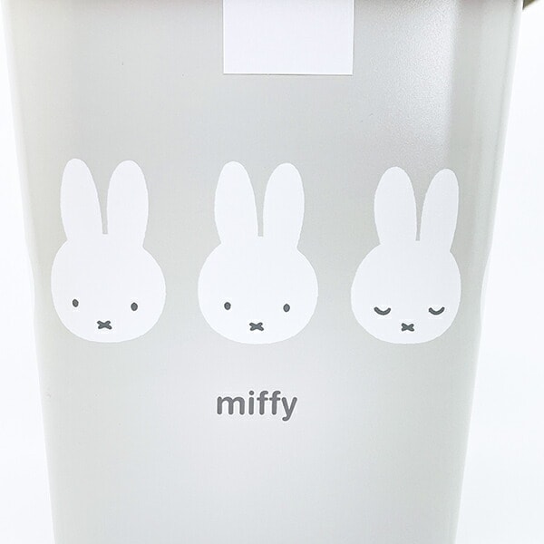 ミッフィー miffy いろんなかお ストックスストッパー付きダストボックス