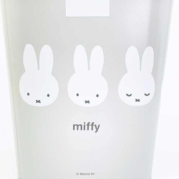 ミッフィー miffy いろんなかお ストックスストッパー付きダストボックス