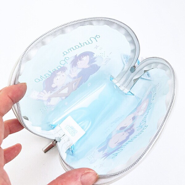 忍たま乱太郎 乱きりしん＆学園関係者 クリアシェルポーチ