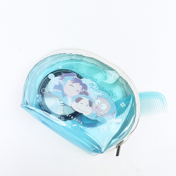 忍たま乱太郎 乱きりしん＆学園関係者 クリアシェルポーチ