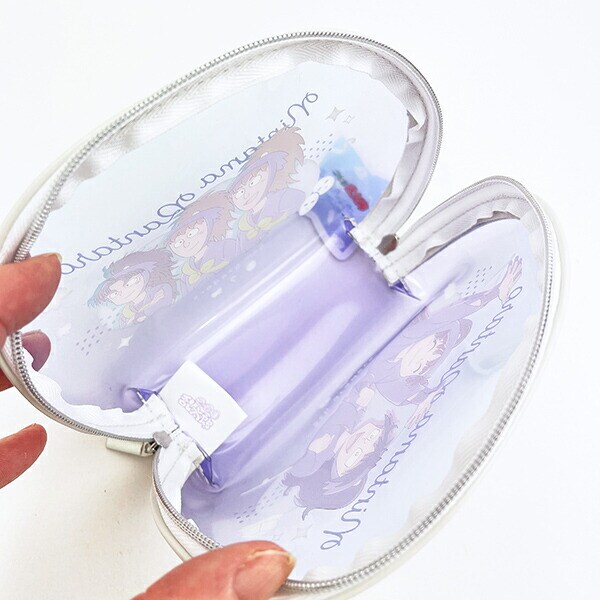 忍たま乱太郎 五年生 クリアシェルポーチ