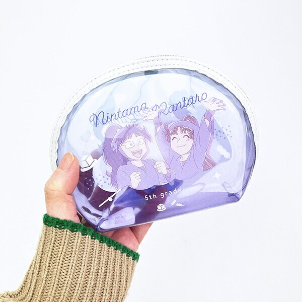 忍たま乱太郎 五年生 クリアシェルポーチ