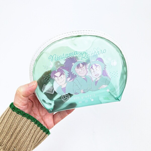 忍たま乱太郎 六年生 クリアシェルポーチ