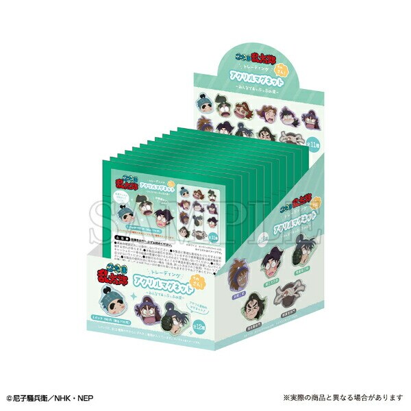 忍たま乱太郎 トレーディングアクリルマグネット そのさん 全11種 コンプリートBOX