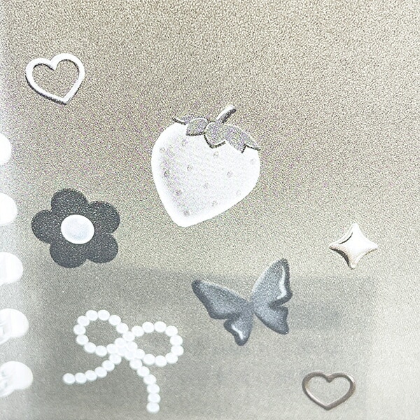 ドロップ クリアシール帳 バインダー