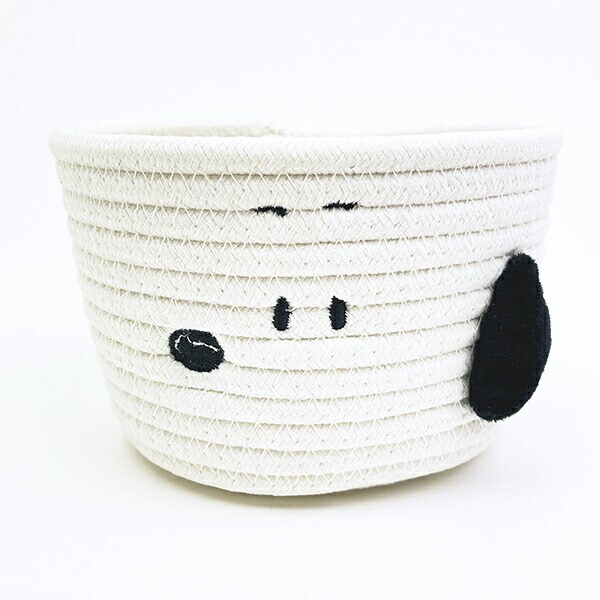 スヌーピー ロープバスケット(S) ノーマル 小物入れ SNOOPY