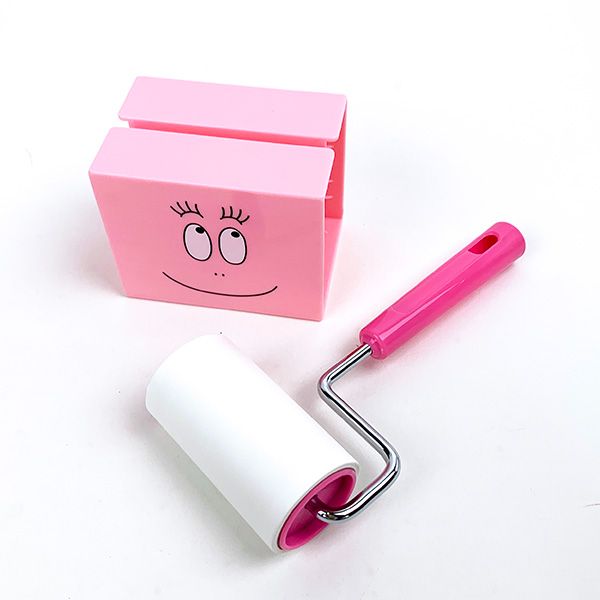 バーバパパ キャラコロクリーナー Ｓ フェイス ピンク コロコロ 掃除 インテリア