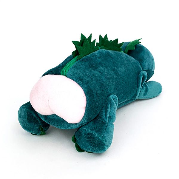 クレヨンしんちゃん 怪獣シリマルダシ ダイカットペンポーチ 文具 グリーン